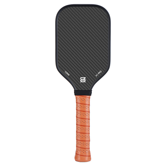 Pickleball Paddle Training Paddle, 3K Carbon Fiber Particle Paint Frosted Surface, Pickleball Trainer Practice Paddle, 16mm Polypropylene Honeycomb Core Training Paddle, Extra Long Handle